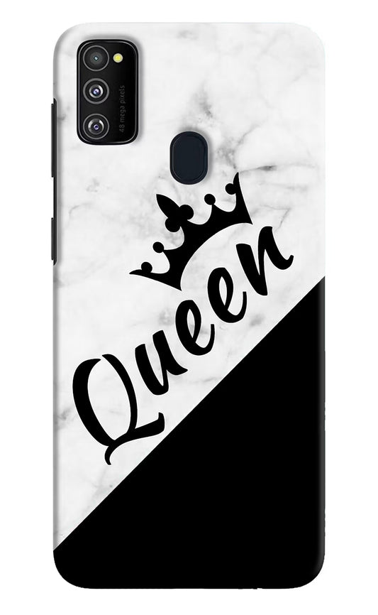 Queen Samsung M30s Hard Case Back Cover by Casekaro