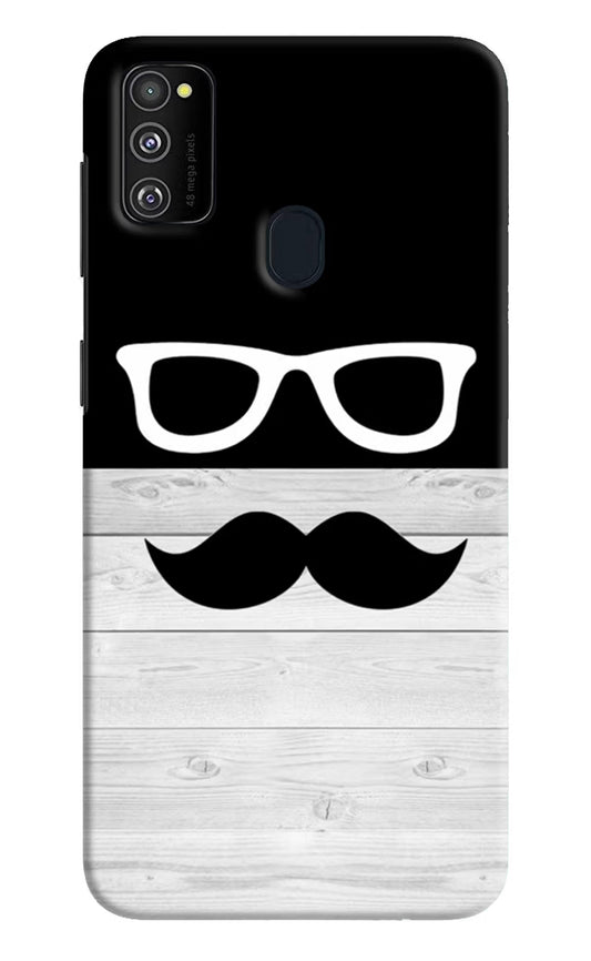 Mustache Samsung M30s Hard Case Back Cover by Casekaro