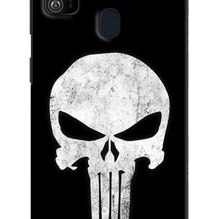 Punisher Skull Samsung M30s Hard Case Back Cover by Casekaro