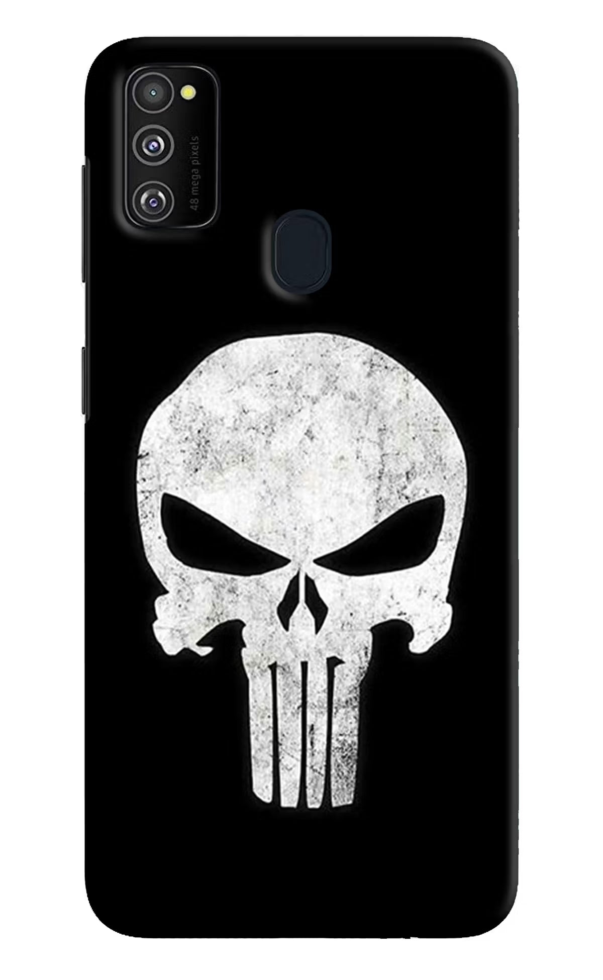Punisher Skull Samsung M30s Hard Case Back Cover by Casekaro