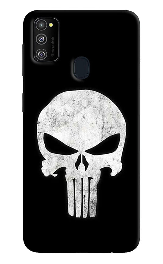 Punisher Skull Samsung M30s Hard Case Back Cover by Casekaro
