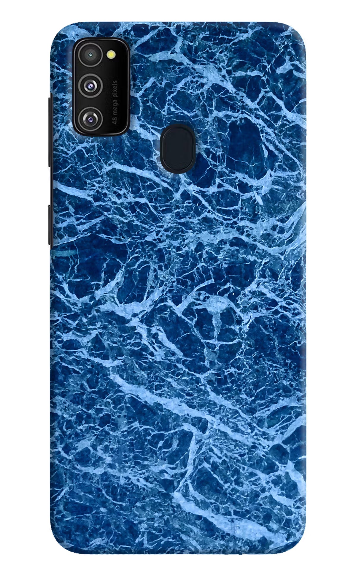 Blue Marble Samsung M30s Hard Case Back Cover by Casekaro