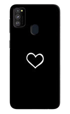 Heart Samsung M30s Hard Case Back Cover by Casekaro