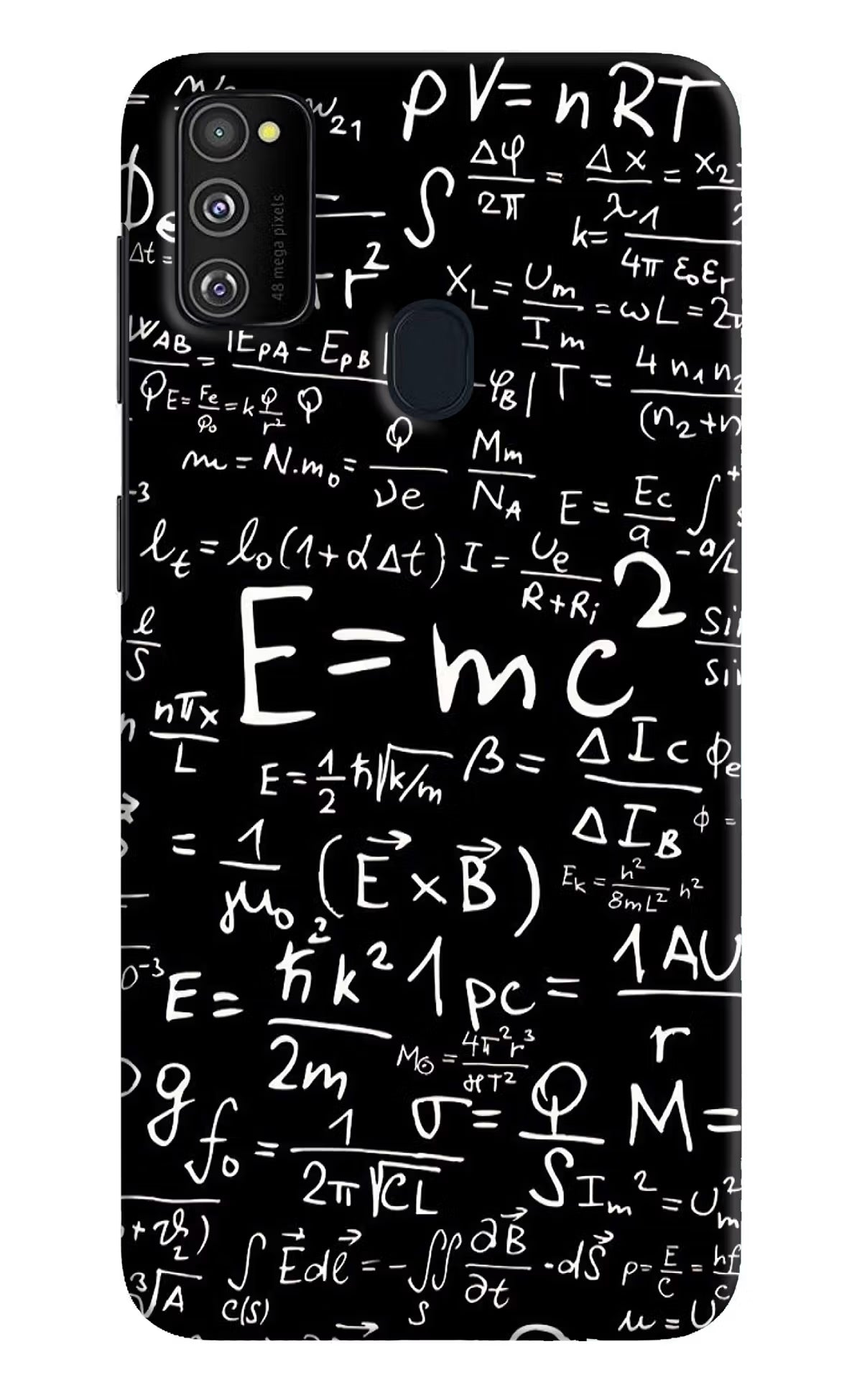 Physics Formula Samsung M30s Hard Case Back Cover by Casekaro