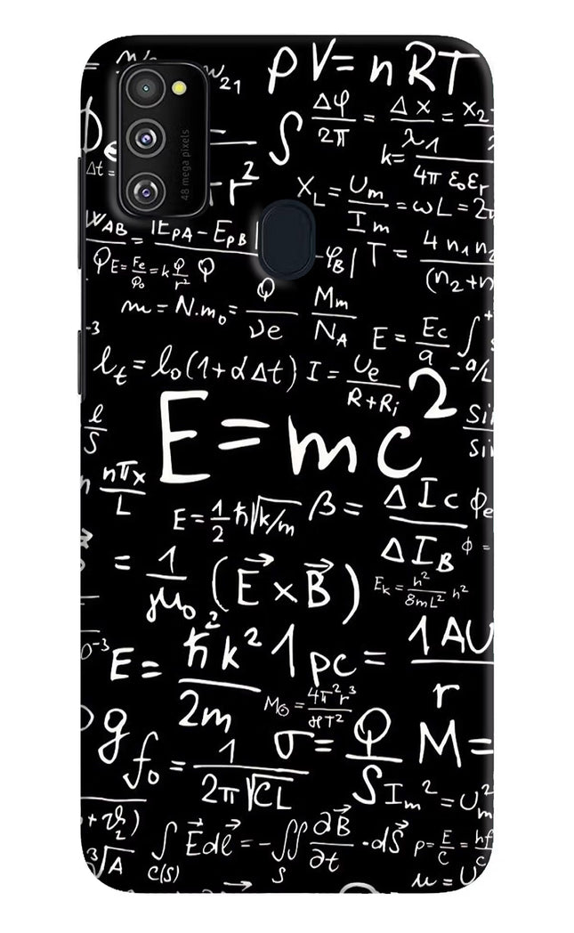 Physics Formula Samsung M30s Hard Case Back Cover by Casekaro
