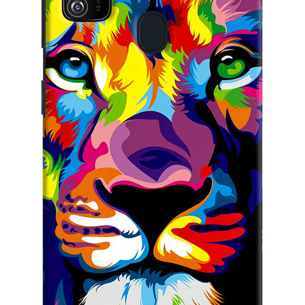 Lion Samsung M30s Hard Case Back Cover by Casekaro