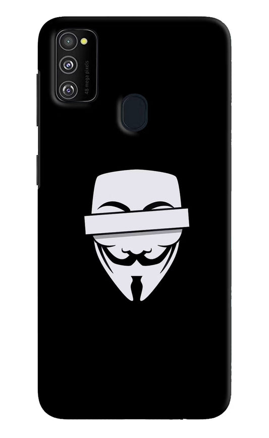 Anonymous Face Samsung M30s Hard Case Back Cover by Casekaro