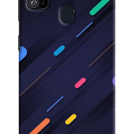 Abstract Design Samsung M30s Hard Case Back Cover by Casekaro