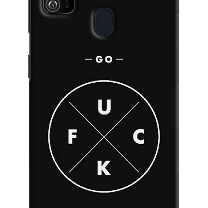 Go Fuck Yourself Samsung M30s Hard Case Back Cover by Casekaro