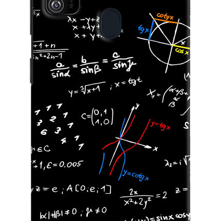 Mathematics Formula Samsung M30s Hard Case Back Cover by Casekaro