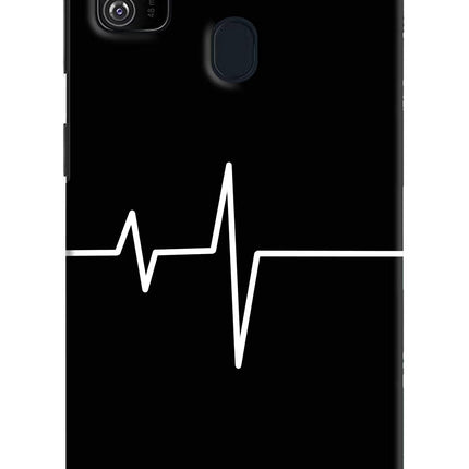 Heart Beats Samsung M30s Hard Case Back Cover by Casekaro
