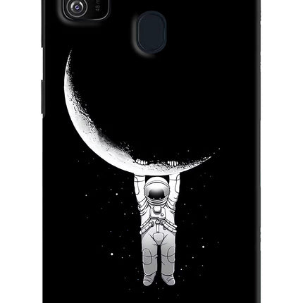 Moon Space Samsung M30s Hard Case Back Cover by Casekaro