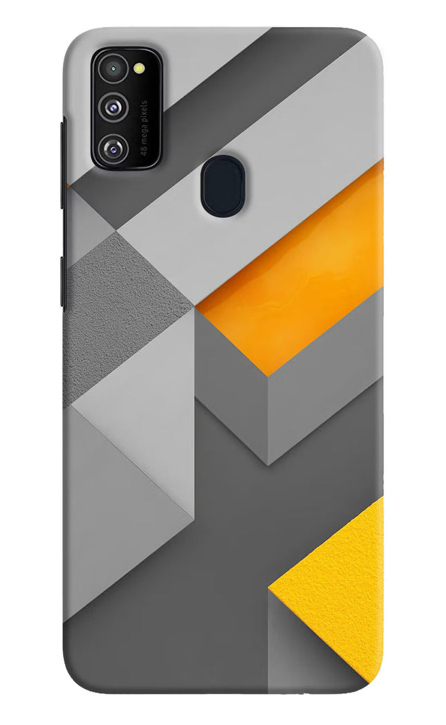 Abstract Samsung M30s Hard Case Back Cover by Casekaro