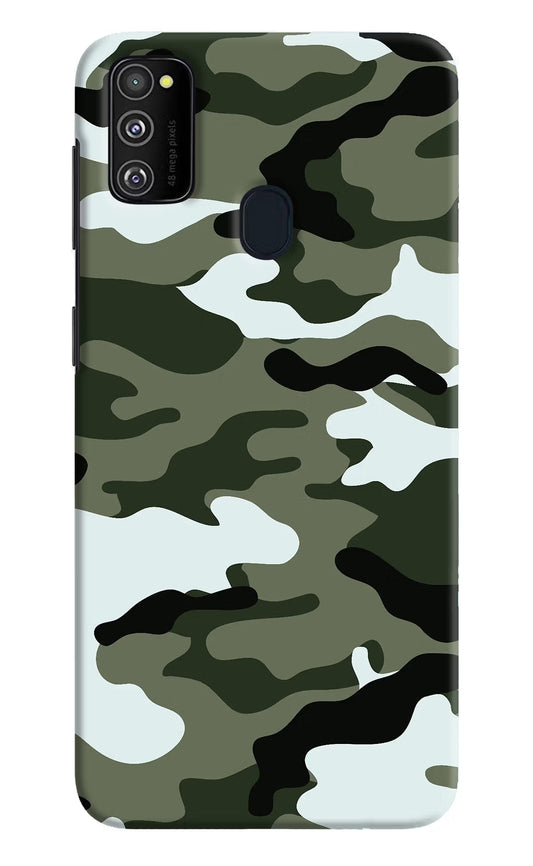 Camouflage Samsung M30s Hard Case Back Cover by Casekaro
