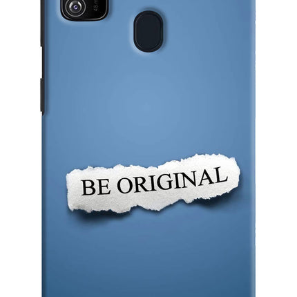 Be Original Samsung M30s Hard Case Back Cover by Casekaro