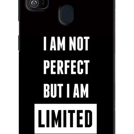 I Am Not Perfect But I Am Limited Edition Samsung M30s Hard Case Back Cover by Casekaro