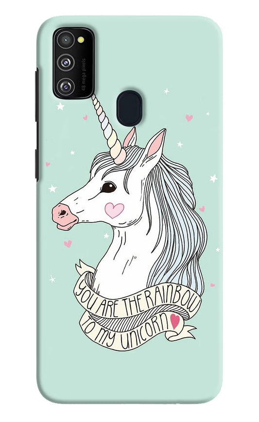 Unicorn Wallpaper Samsung M30s Hard Case Back Cover by Casekaro