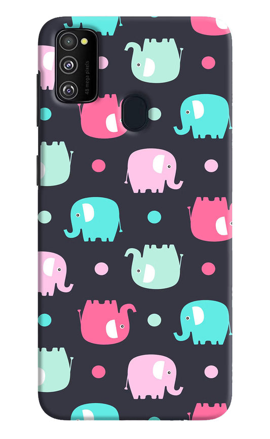 Elephants Samsung M30s Hard Case Back Cover by Casekaro