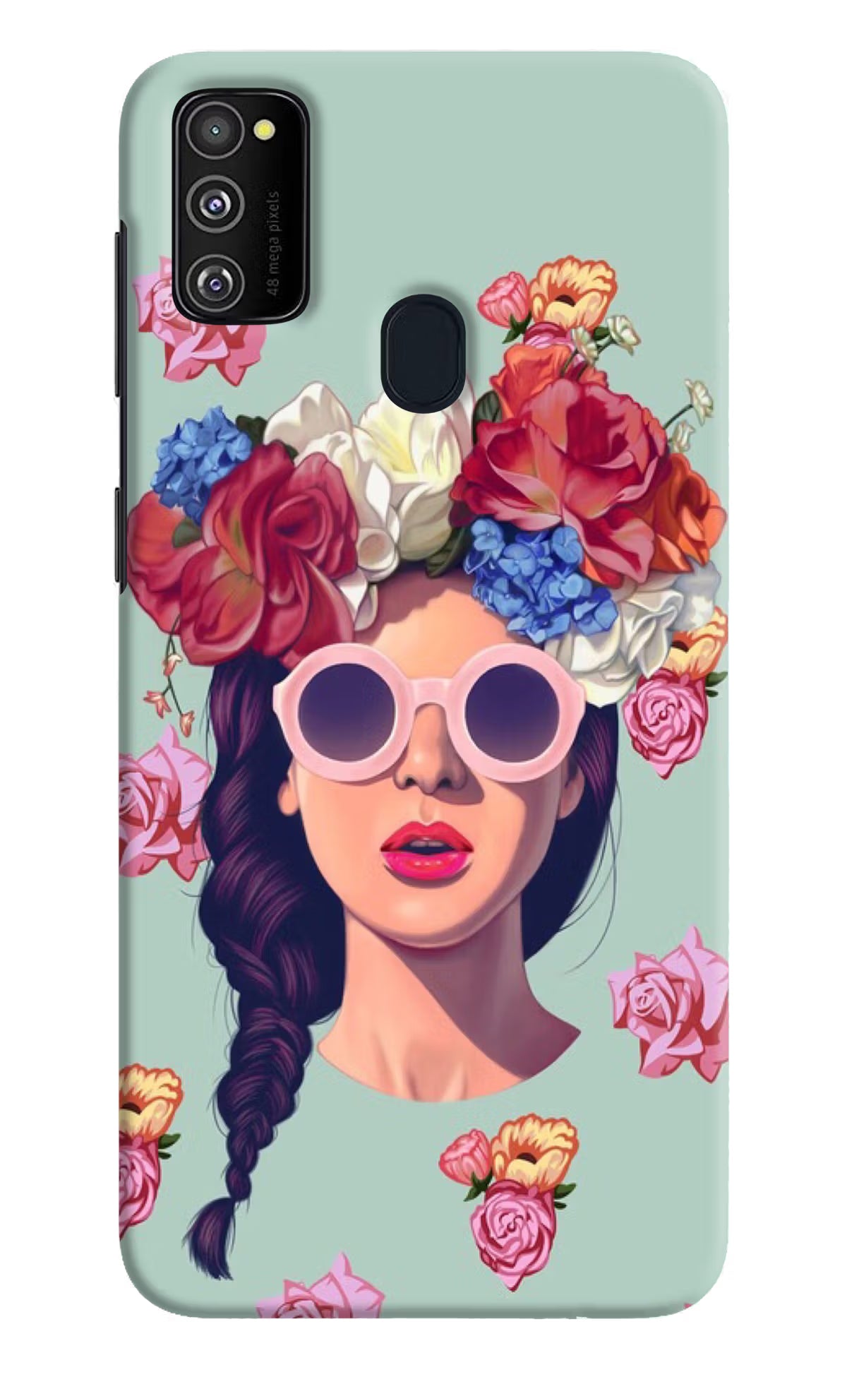 Pretty Girl Samsung M30s Hard Case Back Cover by Casekaro