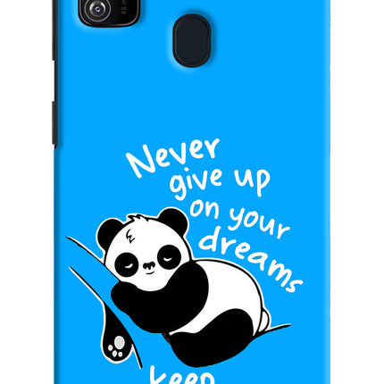 Keep Sleeping Samsung M30s Hard Case Back Cover by Casekaro