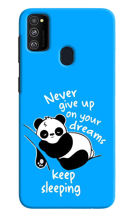 Keep Sleeping Samsung M30s Hard Case Back Cover by Casekaro