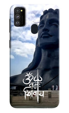 Om Namah Shivay Samsung M30s Hard Case Back Cover by Casekaro