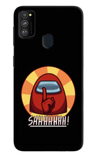 Among Us Shhh! Samsung M30s Hard Case Back Cover by Casekaro