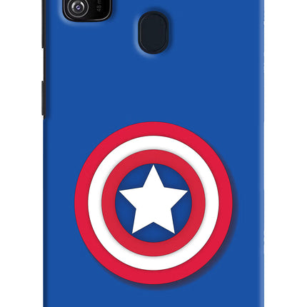Shield Samsung M30s Hard Case Back Cover by Casekaro