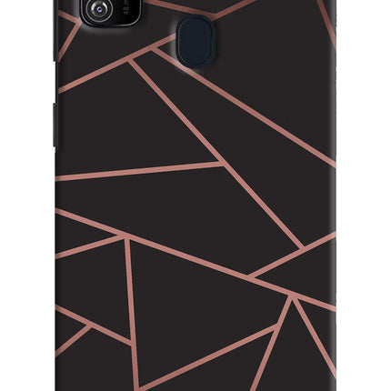 Geometric Pattern Samsung M30s Hard Case Back Cover by Casekaro