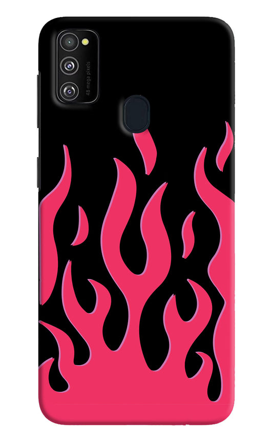 Fire Flames Samsung M30s Hard Case Back Cover by Casekaro