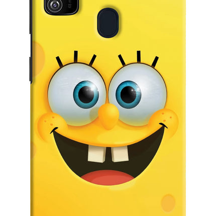 Sponge 1 Samsung M30s Hard Case Back Cover by Casekaro