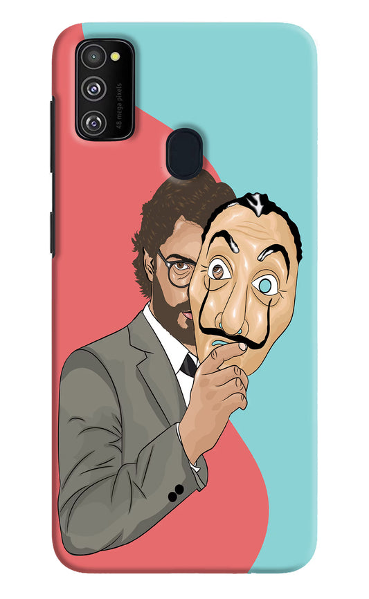Professor Samsung M30s Hard Case Back Cover by Casekaro