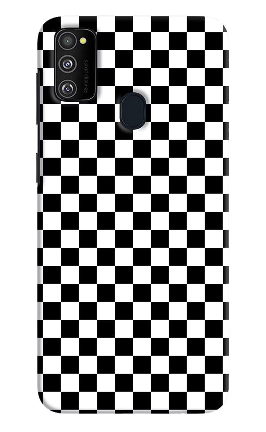 Chess Board Samsung M30s Hard Case Back Cover by Casekaro