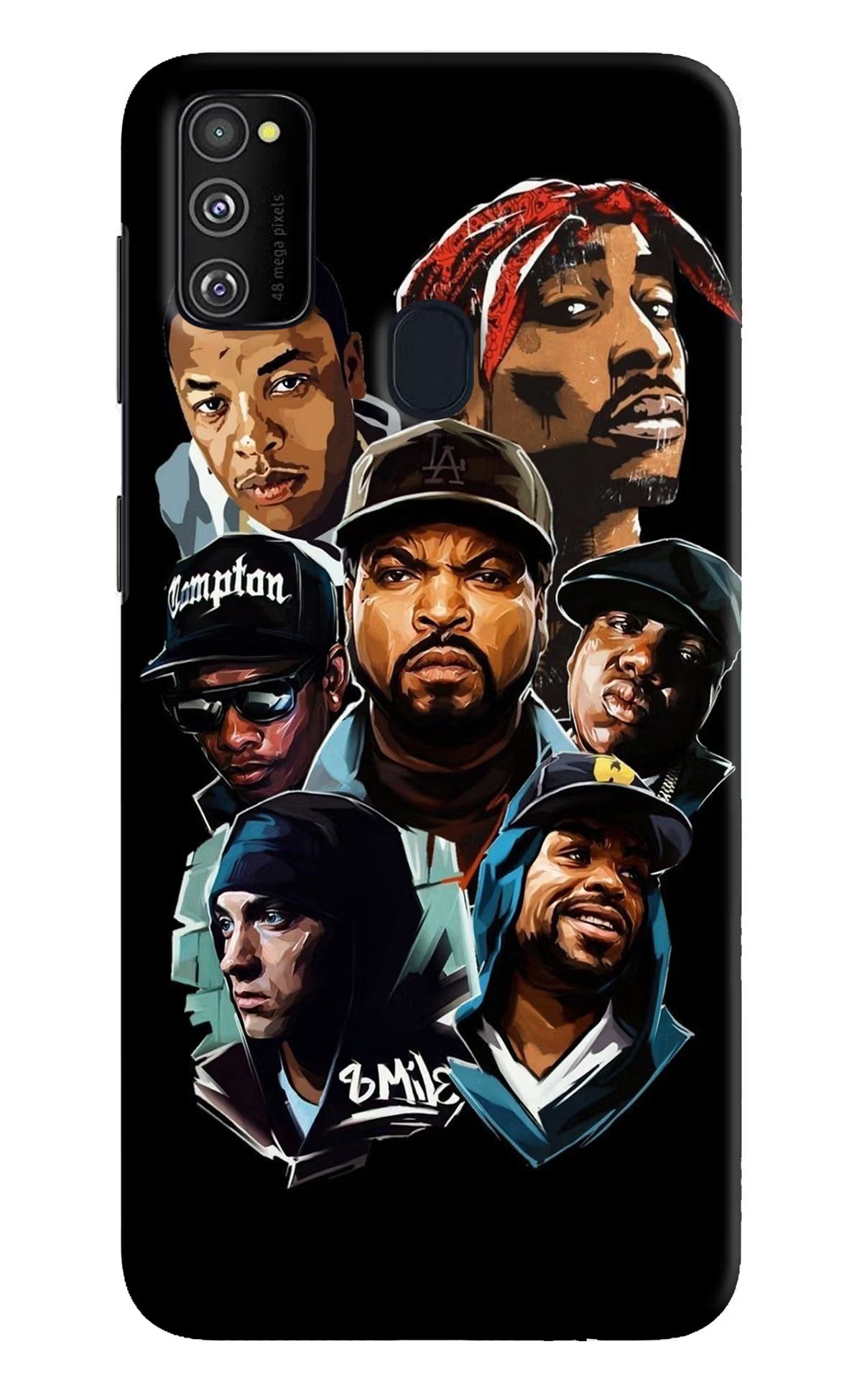 Rappers Samsung M30s Hard Case Back Cover by Casekaro