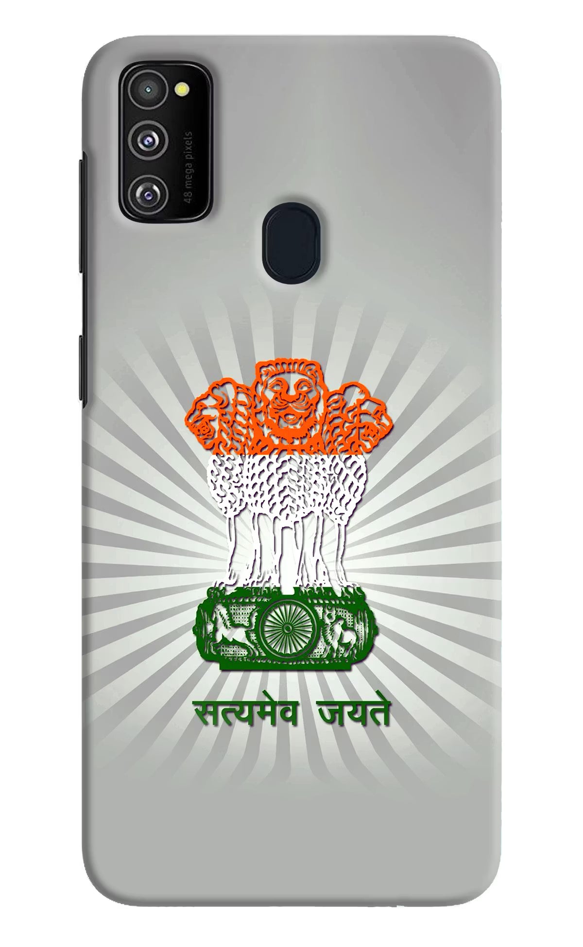 Satyamev Jayate Art Samsung M30s Hard Case Back Cover by Casekaro