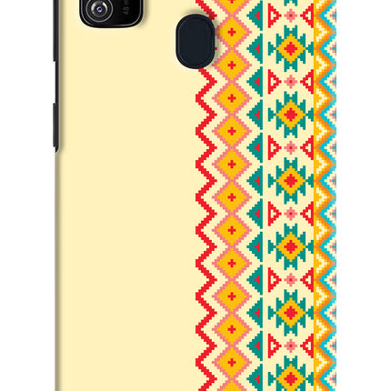 Ethnic Seamless Samsung M30s Hard Case Back Cover by Casekaro