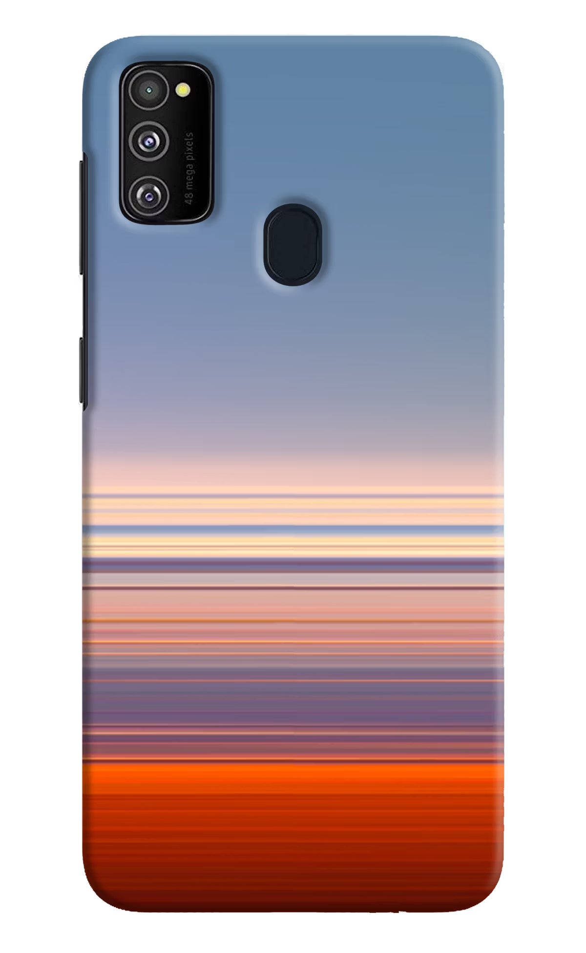 Morning Colors Samsung M30s Hard Case Back Cover by Casekaro