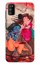 Radhe Krishna Samsung M30s Hard Case Back Cover by Casekaro