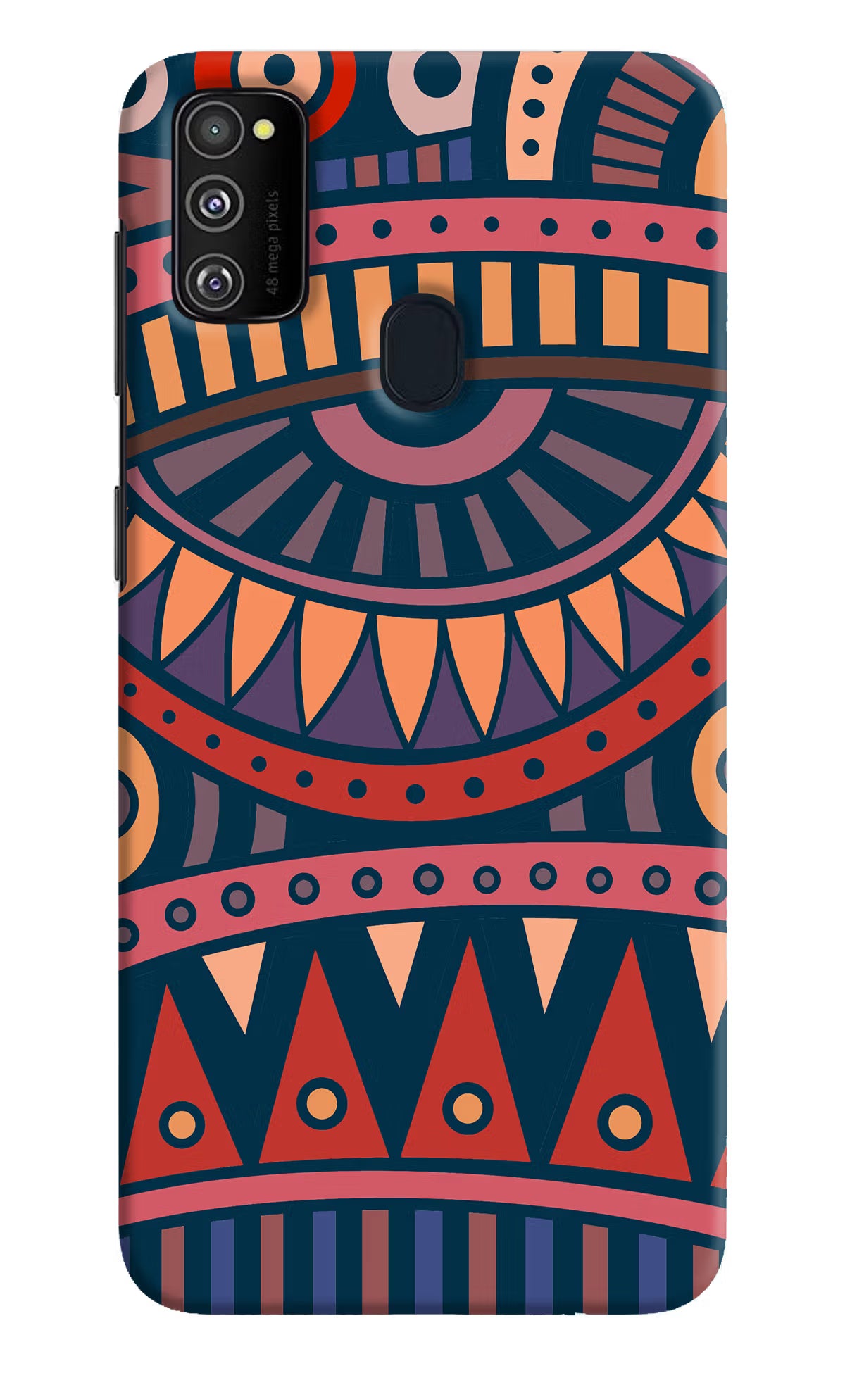 African Culture Design Samsung M30s Hard Case Back Cover by Casekaro