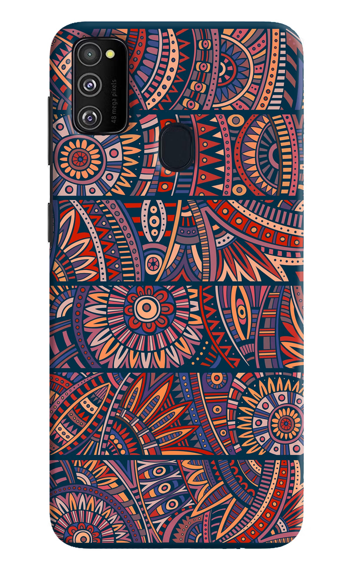 African Culture Design Samsung M30s Hard Case Back Cover by Casekaro