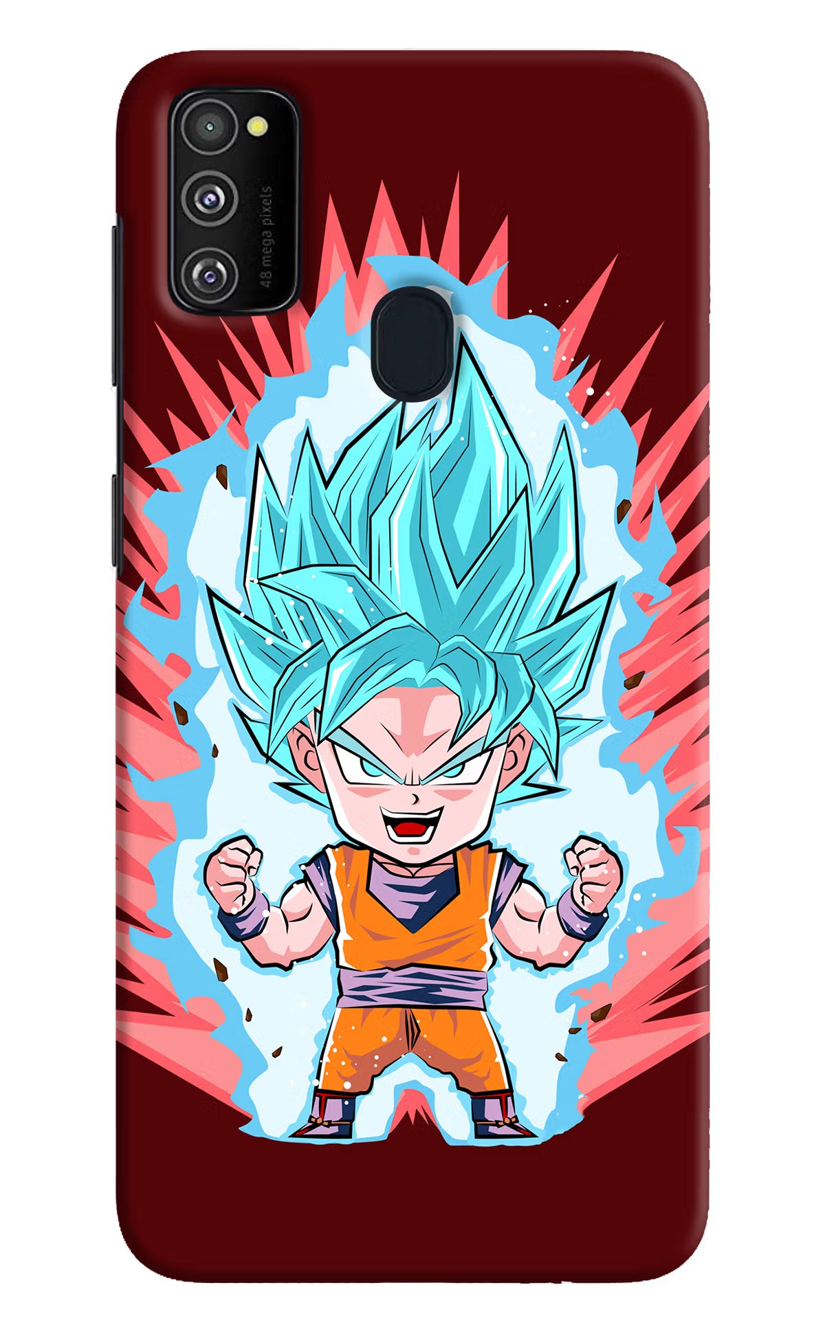 Goku Little Samsung M30s Hard Case Back Cover by Casekaro