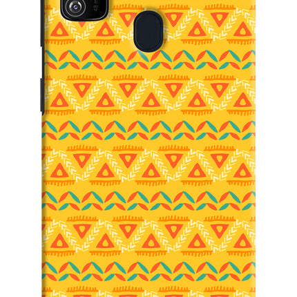 Tribal Pattern Samsung M30s Hard Case Back Cover by Casekaro
