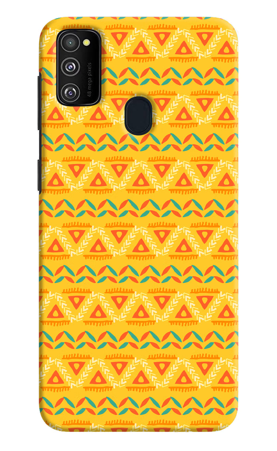 Tribal Pattern Samsung M30s Back Cover, Hard case