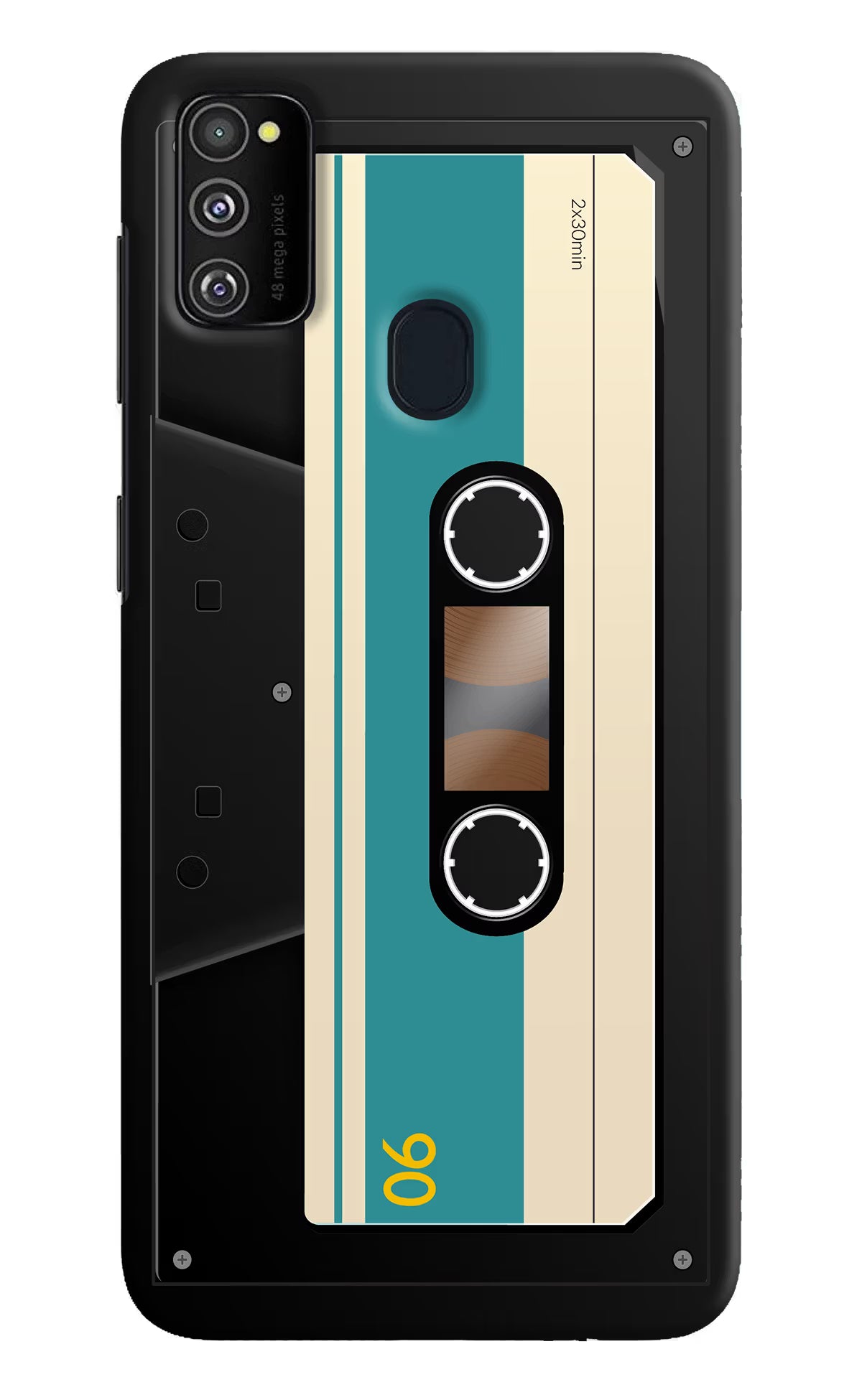 Cassette Samsung M30s Hard Case Back Cover by Casekaro