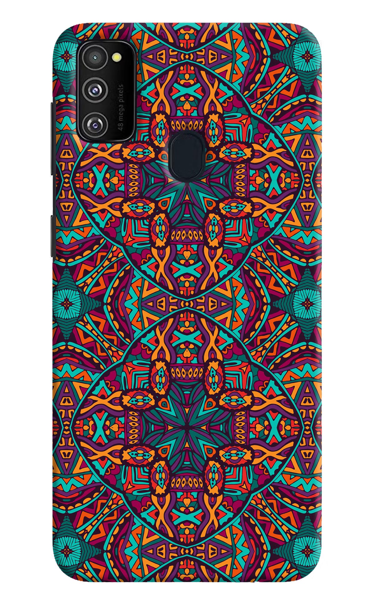 Colour Mandala Samsung M30s Hard Case Back Cover by Casekaro