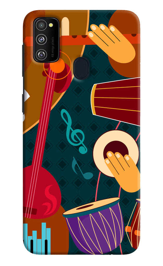 Music Instrument Samsung M30s Hard Case Back Cover by Casekaro