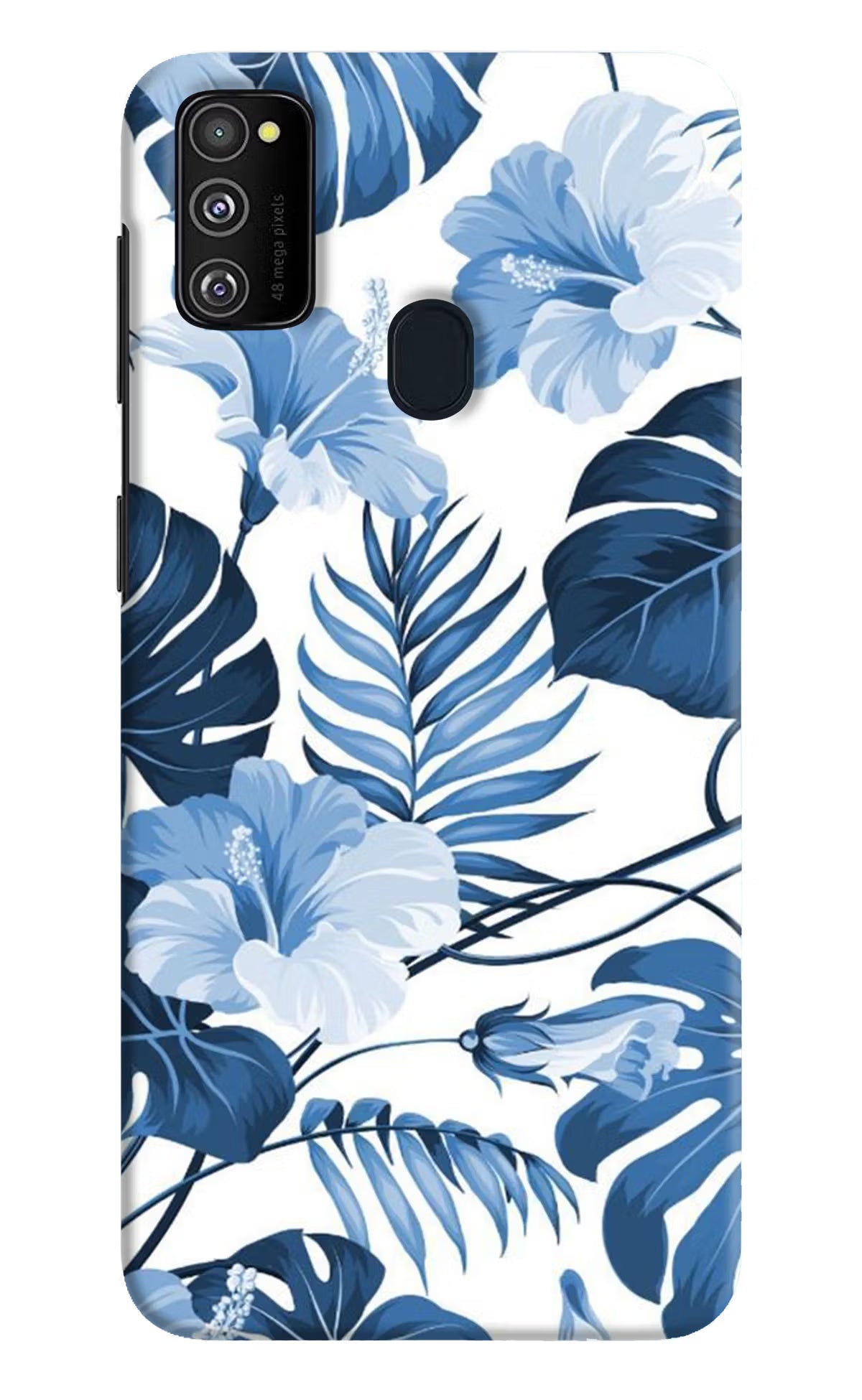 Fabric Art Samsung M30s Hard Case Back Cover by Casekaro