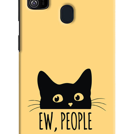 Ew People Catitude Samsung M30s Hard Case Back Cover by Casekaro
