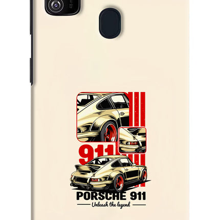 Classic Porsche 911 Samsung M30s Hard Case Back Cover by Casekaro
