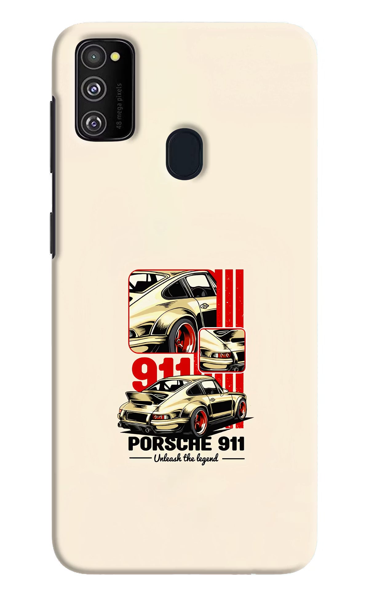 Classic Porsche 911 Samsung M30s Hard Case Back Cover by Casekaro